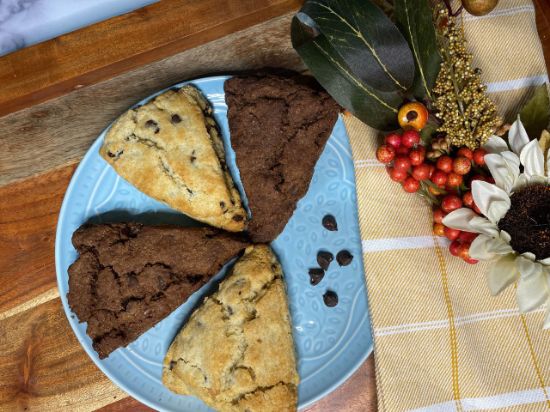 Picture of Queen Marie Gluten Free Chocolate Scone Box